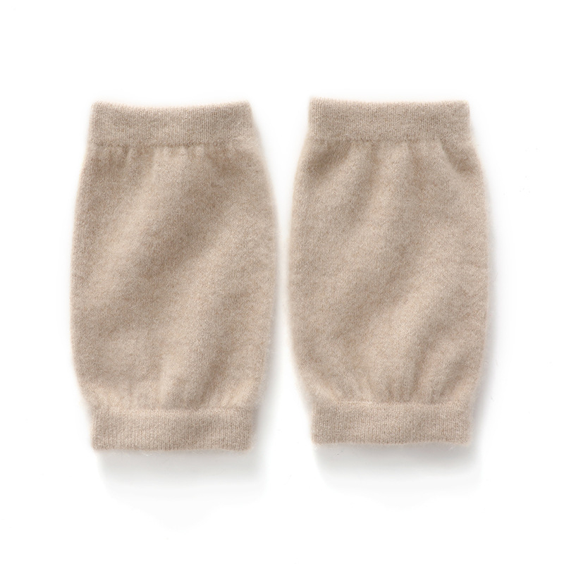 Προστατευτικά γονάτων από κασμίρ, unisex, κοντό σχέδιο, παχύτερο, ανθεκτικό στον άνεμο και ζεστό πλεκτό εσωτερικό ρούχο (Μάρκα Qi feitong • Ενήλικοι • Φθινόπωρο 2025)