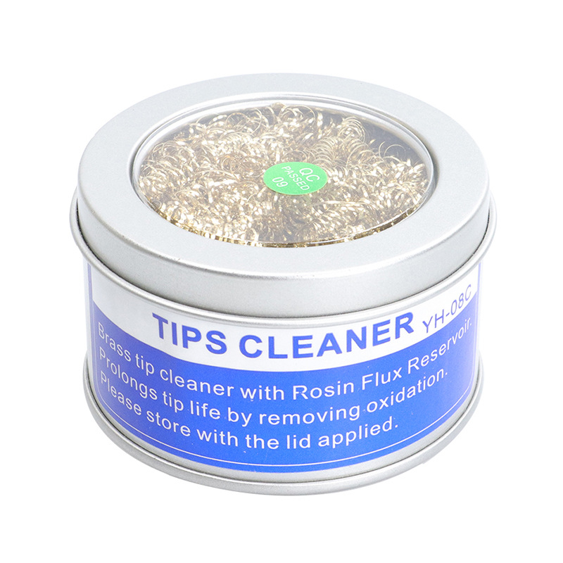 Yihua μπάλα καθαρισμού κεφαλής κολλητήρι, καθαριστής ακροφυσίου με μεταλλικό σύρμα, ροσίν