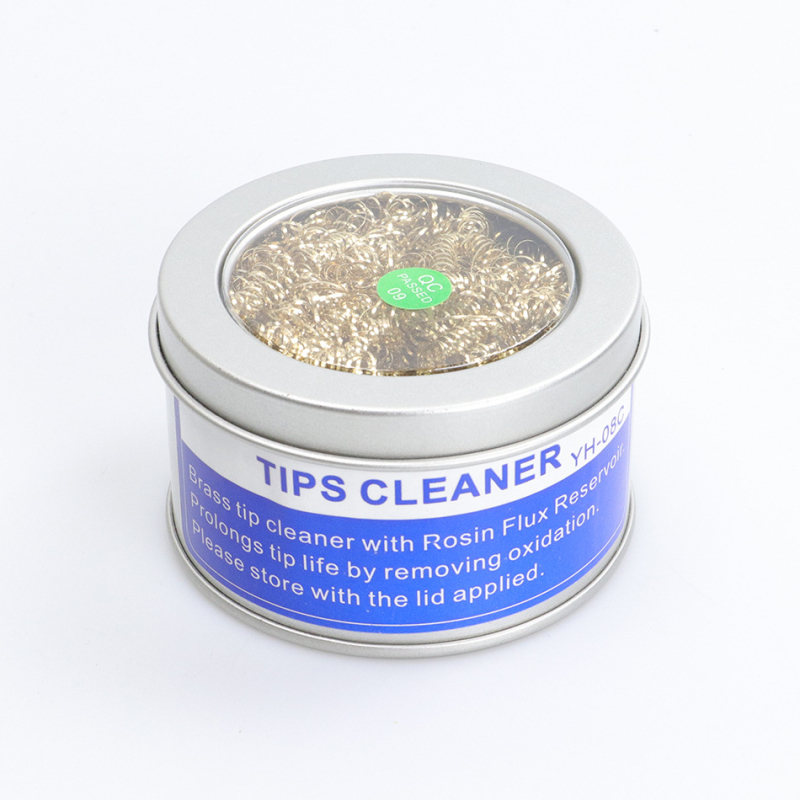 Yihua μπάλα καθαρισμού κεφαλής κολλητήρι, καθαριστής ακροφυσίου με μεταλλικό σύρμα, ροσίν