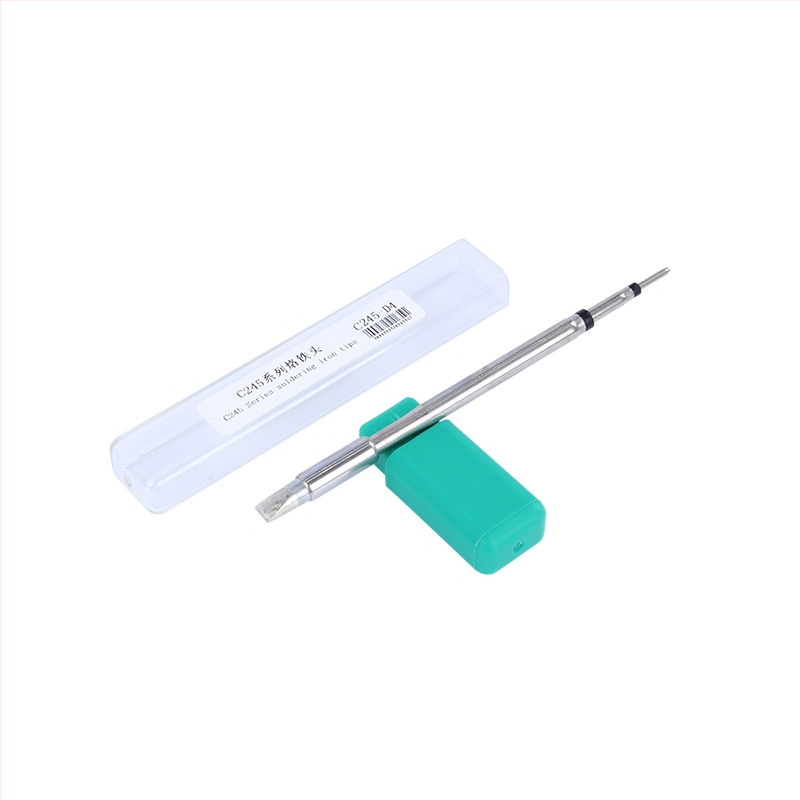 Lodēšanas gals – 245 sērija, D-tip plakanais gals, modelis C245755-D4, universālais rokturis