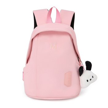 Mini školska torba; prozračan pamuk materijal; ultra lagan; proširivi dizajn; dječji i sladak stil; podstava od poliestera; zakrivljene naramenice