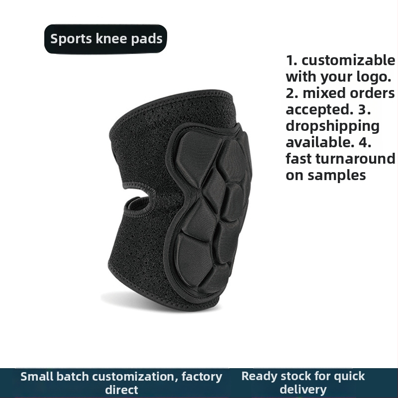 Siksnas ceļgalu aizsargi ar neslīdēšanu, EVA materiāls, pieaugušajiem, piemēroti skriešanai, riteņbraukšanai un fitnesam