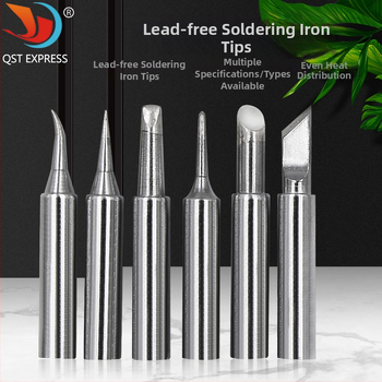 Be švino litavimo galvutė – tiesus ir lenktos viršūnės, iš vario, suderinama su 936 litavimo stotele