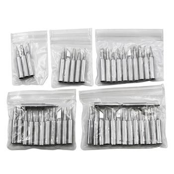 Bezolumna glava za lemljenje, s ravnim i zakrivljenim vrhom, bakrena, za 936 lemilicu