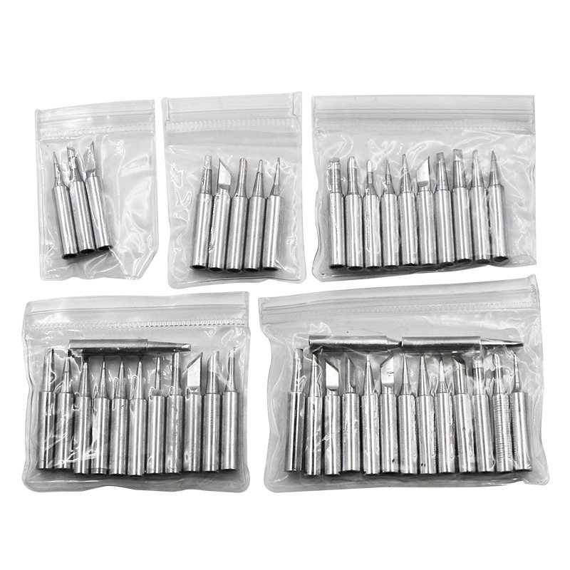 Bezolumna glava za lemljenje, s ravnim i zakrivljenim vrhom, bakrena, za 936 lemilicu