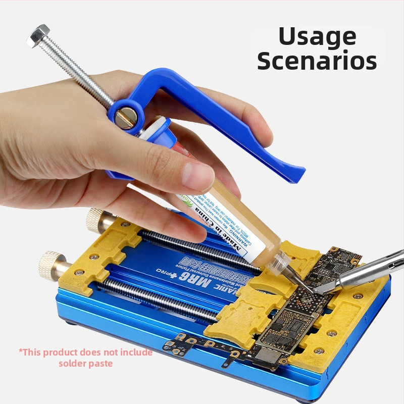 Lodēšanas pastas šļirce – manuālais fluks lodēšanai, mobilo tālruņu remontam, zīmols Xing wei qiang, model Welding aids