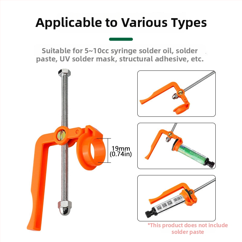 Lodēšanas pastas šļirce – manuālais fluks lodēšanai, mobilo tālruņu remontam, zīmols Xing wei qiang, model Welding aids