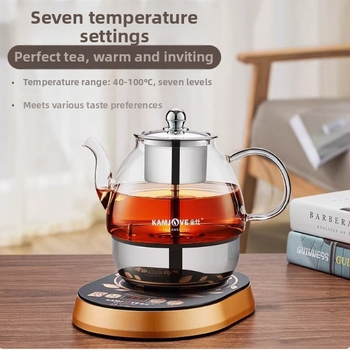 Jinzao A-99 visiškai automatizuotas Pu'er arbatos gaminimo įrenginys su garavimo purkštuvu, stiklinis korpusas, jutiklinis valdymas, 220V