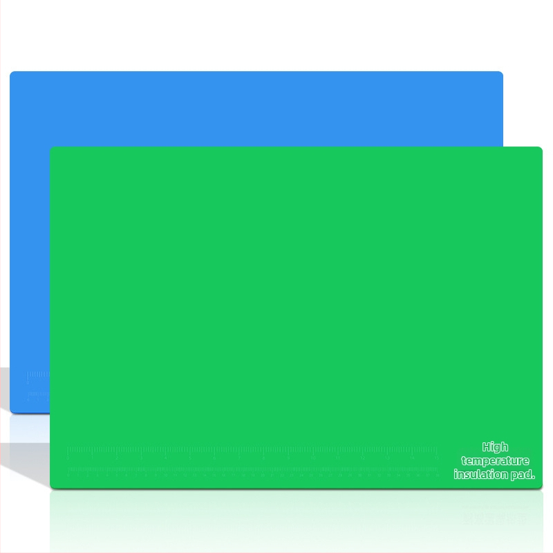 Garton JSD-706 Augstā temperatūras izturīga silikona darba paliktnis mobilo telefonu un PCB remontam, 5 mm biezums, mīksts materiāls