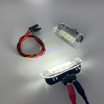 Λάμπα πόρτας Volkswagen για Jetta/Passat/GOLF5/6, περίβλημα PC, 12V, 0.5W, 1081 lm, 2835 LED