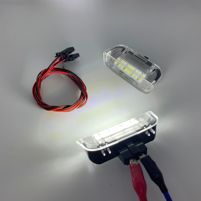 Λάμπα πόρτας Volkswagen για Jetta/Passat/GOLF5/6, περίβλημα PC, 12V, 0.5W, 1081 lm, 2835 LED