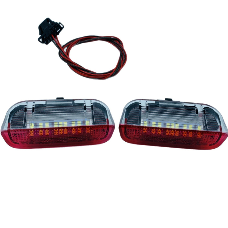 Λάμπα πόρτας Volkswagen για Jetta/Passat/GOLF5/6, περίβλημα PC, 12V, 0.5W, 1081 lm, 2835 LED