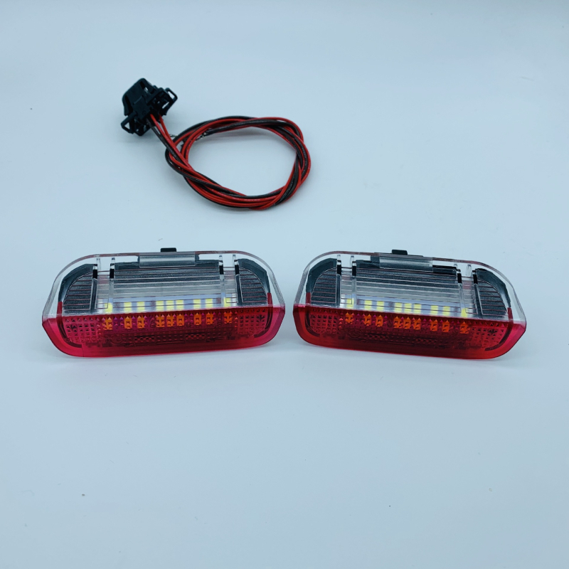 Λάμπα πόρτας Volkswagen για Jetta/Passat/GOLF5/6, περίβλημα PC, 12V, 0.5W, 1081 lm, 2835 LED