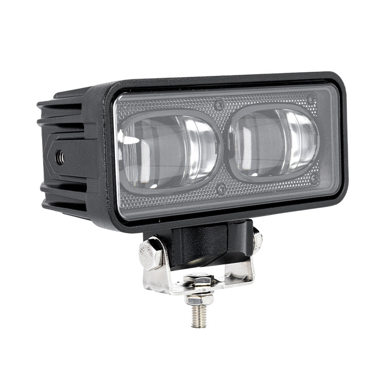 LED vieno raidės saugos darbinės zonos lemputė, DC12-100V, 30W, Modelis YH-2275/2276, Aliuminio lydinio korpusas, tinkama keltuvams ir AGV