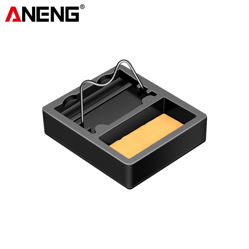 ANENG pilnmetāla kvadrātveida lodēšanas statīvs, dzelzs liešana, fiksēts