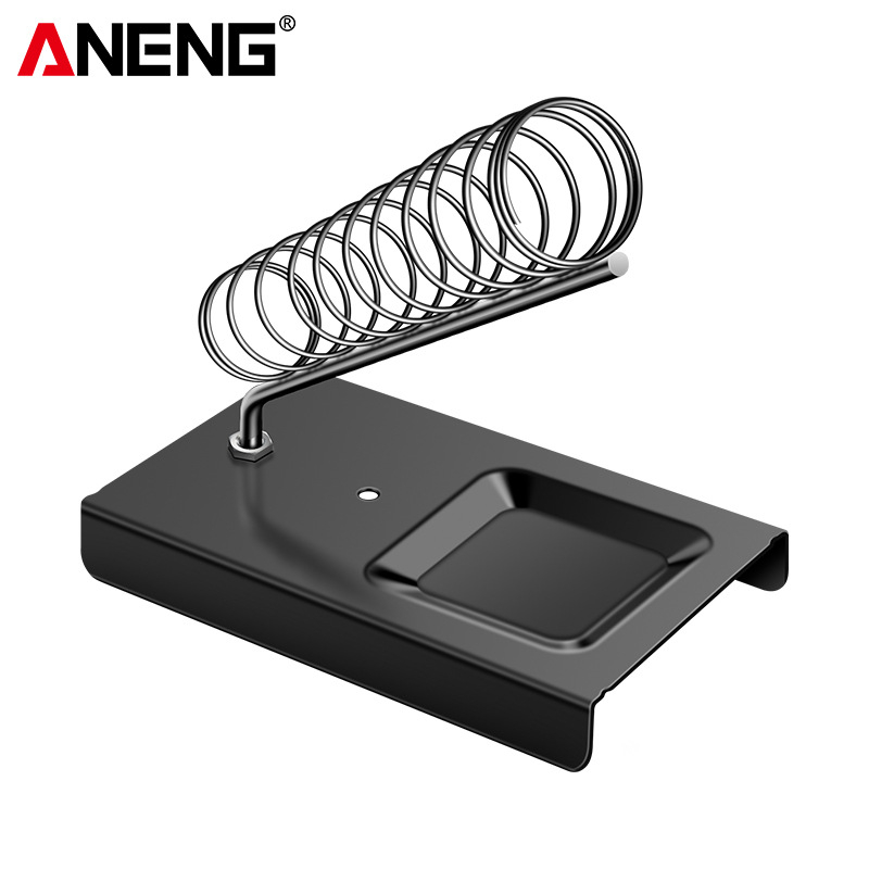 ANENG pilnmetāla kvadrātveida lodēšanas statīvs, dzelzs liešana, fiksēts