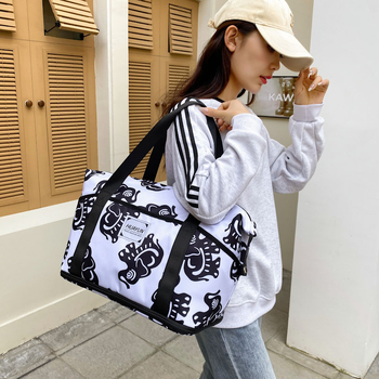 Τσάντα ταξιδιού – Unisex, διαχωρισμός στεγνού-βρεγμένου, Oxford ύφασμα, χωρητικότητα 20–35L, στυλ χαλαρού ταξιδιού