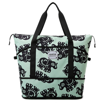 Τσάντα ταξιδιού – Unisex, διαχωρισμός στεγνού-βρεγμένου, Oxford ύφασμα, χωρητικότητα 20–35L, στυλ χαλαρού ταξιδιού