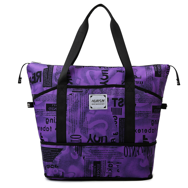 Τσάντα ταξιδιού – Unisex, διαχωρισμός στεγνού-βρεγμένου, Oxford ύφασμα, χωρητικότητα 20–35L, στυλ χαλαρού ταξιδιού