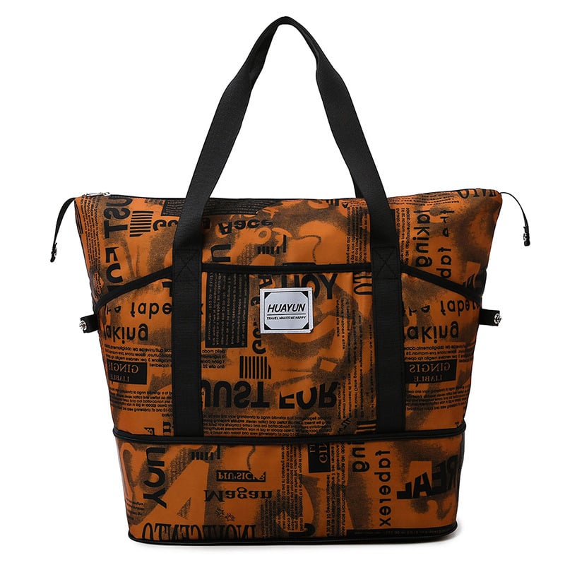 Τσάντα ταξιδιού – Unisex, διαχωρισμός στεγνού-βρεγμένου, Oxford ύφασμα, χωρητικότητα 20–35L, στυλ χαλαρού ταξιδιού