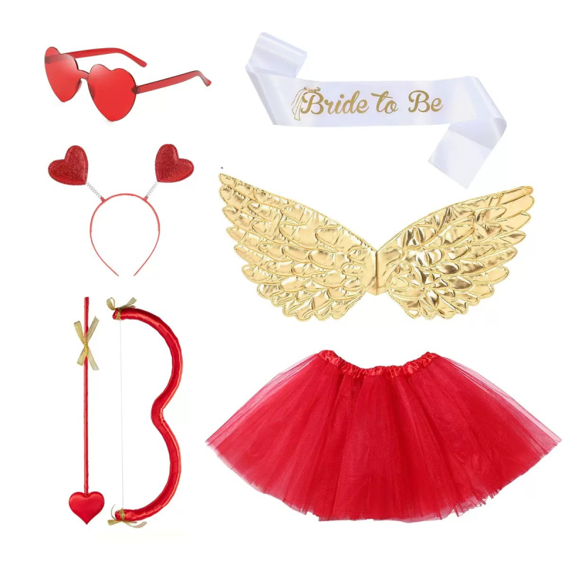 Jucărie arc și săgeată – săgeata lui Cupidon / săgeata Zeiței, accesorii pentru costum, DINGJUE, adulți, toamna 2025, în stoc