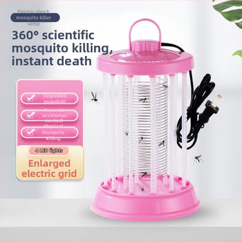 Lampa za komarce LED – električni šok, za 21–30 m², ABS kućište, NiZnFe mreža