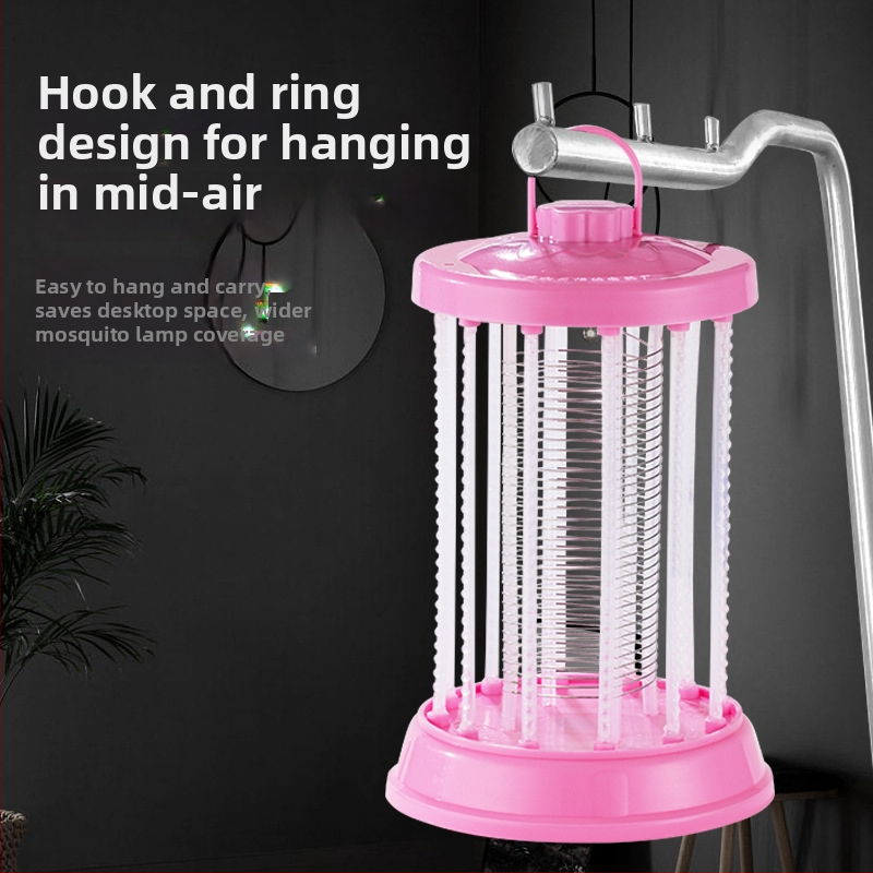 Lampa za komarce LED – električni šok, za 21–30 m², ABS kućište, NiZnFe mreža