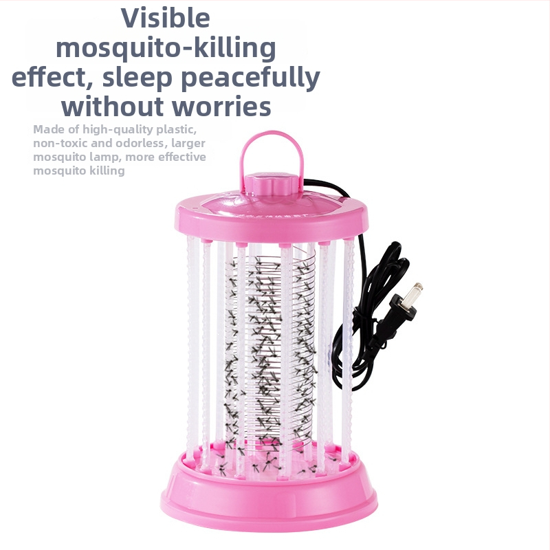 Lampa za komarce LED – električni šok, za 21–30 m², ABS kućište, NiZnFe mreža