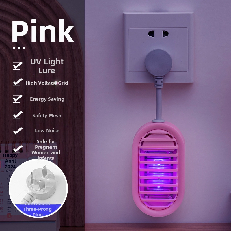 Išmanioji elektros lemputė komarams ir musių naikinti namų ir restorano naudojimui, 10V, 1W, elektrinis šokas