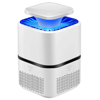 Unutarnja lampa za uništavanje komaraca, s usisnim sustavom, LED rasvjeta, za prostorije do 10 m², težina 0,8 kg, bez ugrađene baterije, 1 godina jamstva