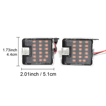 Ford LED φωτιστικό καλωσορίσματος για καθρέπτη οπισθοπορείας, 12V, 3W, 150 lm, 6000K, IP68