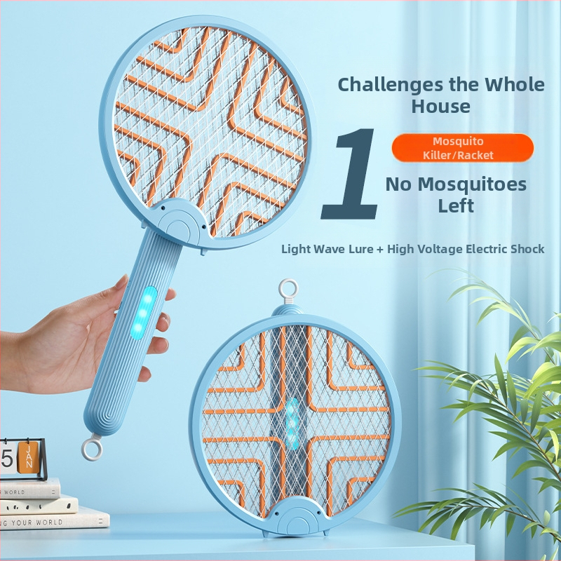 Sulankstomas elektrinis uodų atbaidytuvas su LED diodais, 4,2V, 2W, prisitaikymas