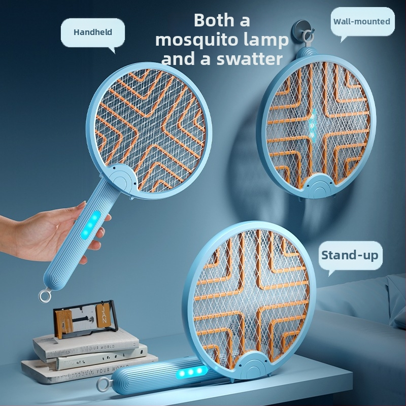 Sulankstomas elektrinis uodų atbaidytuvas su LED diodais, 4,2V, 2W, prisitaikymas