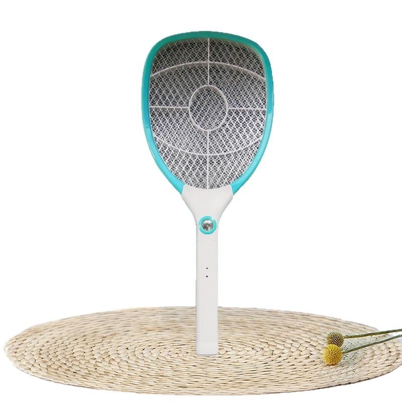 Električna štapna lopatica za komarce s ugrađenom baterijom i LED svjetlom, pokrivenost 11–20 m², trajanje baterije 8–12 sati