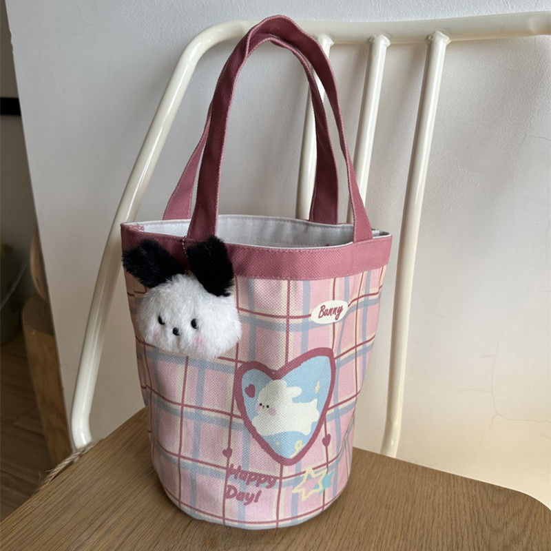 Bucket torba od PU kože, stil košare, podstava od platna, brend Unique, za svakodnevnu uporabu