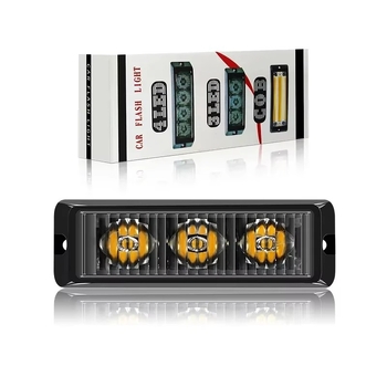 24V LED šoninė lemputė automobiliams ir sunkvežimiams — universalaus modelio ABS+LED konstrukcija, įspėjimo ir ambiento apšvietimas