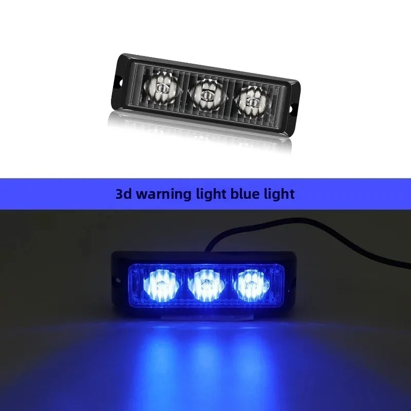 24V LED šoninė lemputė automobiliams ir sunkvežimiams — universalaus modelio ABS+LED konstrukcija, įspėjimo ir ambiento apšvietimas