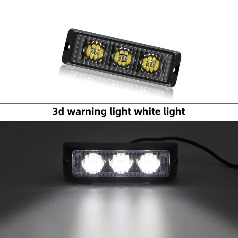 24V LED šoninė lemputė automobiliams ir sunkvežimiams — universalaus modelio ABS+LED konstrukcija, įspėjimo ir ambiento apšvietimas