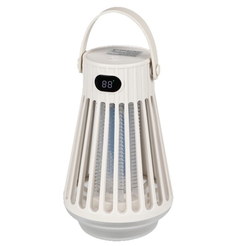 Prijenosna lampa za ubijanje komaraca, tiha i učinkovita, fotokatalitska zamka svjetlom, UV lampa, ugrađena baterija 1001–1600mAh, pokrivenost 11–20㎡, punjenje 1–3 sata