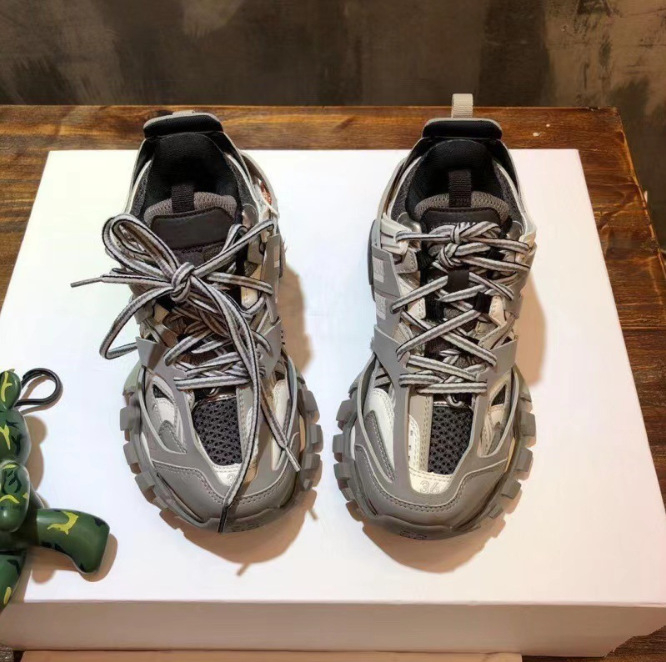 Paris 3.0 Daddy tenisice – unisex sportske tenisice, gornji dio od prave kože, gumena potplat, srednja visina pete 3–5 cm, mrežasta podstava, kopčanje trakom i elastikim zatvaračem