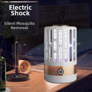 Elektrinis šokas komarų gaudyklė, USB įkrovimas, vidaus naudojimui, fotokatalizacijos gaudyklė, Modelis 666