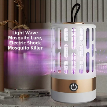 Elektrinis šokas komarų gaudyklė, USB įkrovimas, vidaus naudojimui, fotokatalizacijos gaudyklė, Modelis 666