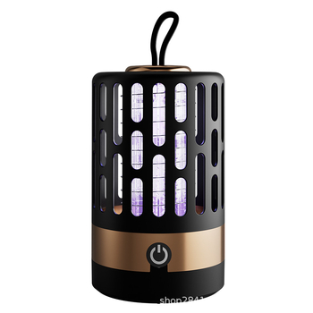 Elektrosokkos beltéri USB-s újratölthető szúnyogirtó lámpa fotokatalitikus csapdával, Modell 666