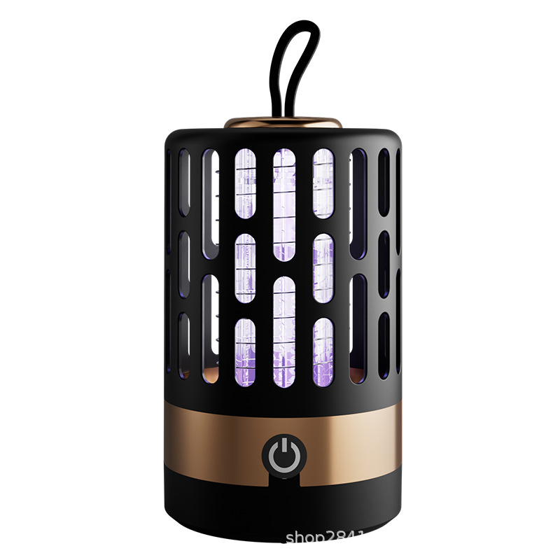 Elektrosokkos beltéri USB-s újratölthető szúnyogirtó lámpa fotokatalitikus csapdával, Modell 666