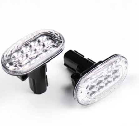 LED dienos šviesos ir priekinis signalas Jimny JB74/JB64 — 18× LED 3030 1W, 9-16V