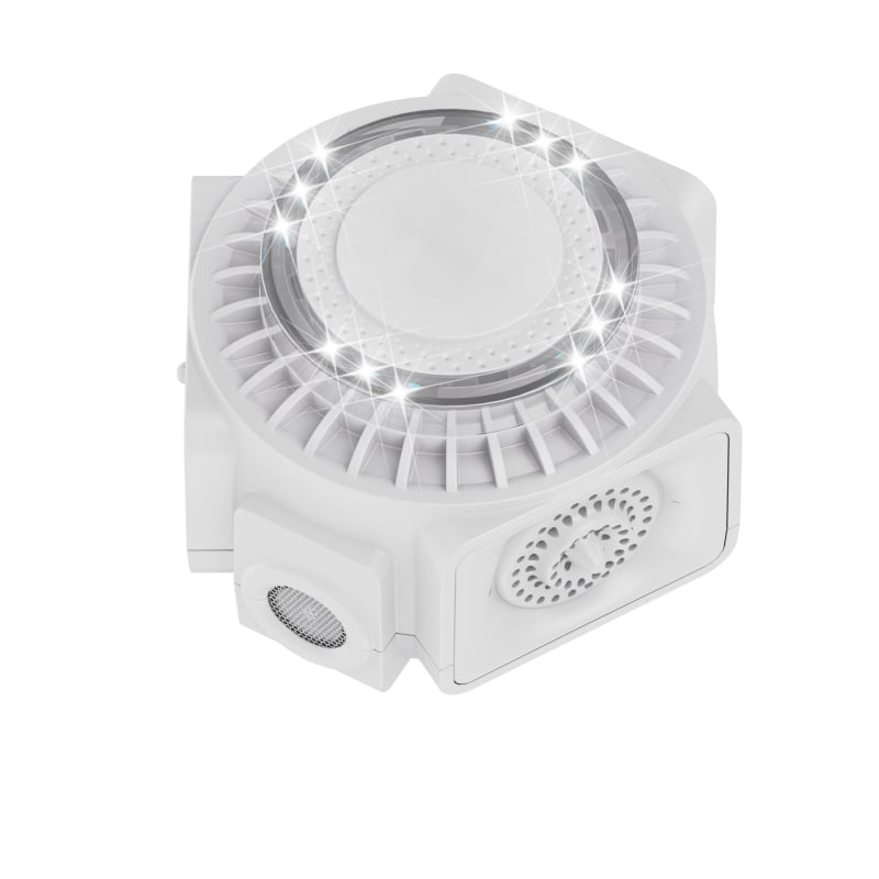 Unutarnji ultrazvučni repelent štetočina, 360°, model D217, 220V, 25–65 kHz, 3W, stupasti dizajn