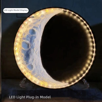 DIY LED Lampa Mjeseca – Zidna Dekorativna Lampa s Fazama Mjeseca