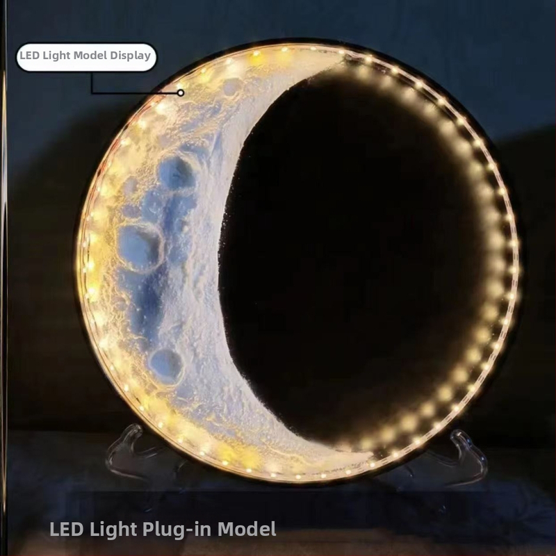 DIY LED Lampa Mjeseca – Zidna Dekorativna Lampa s Fazama Mjeseca