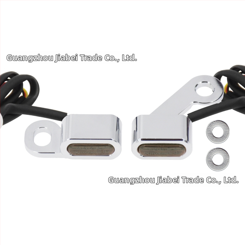 Priekinių posūkių žibintai Harley-Davidson Softail Fat Boy Street Fighter, 2-in-1 dienos apšvietimas, LED, geltona šviesa