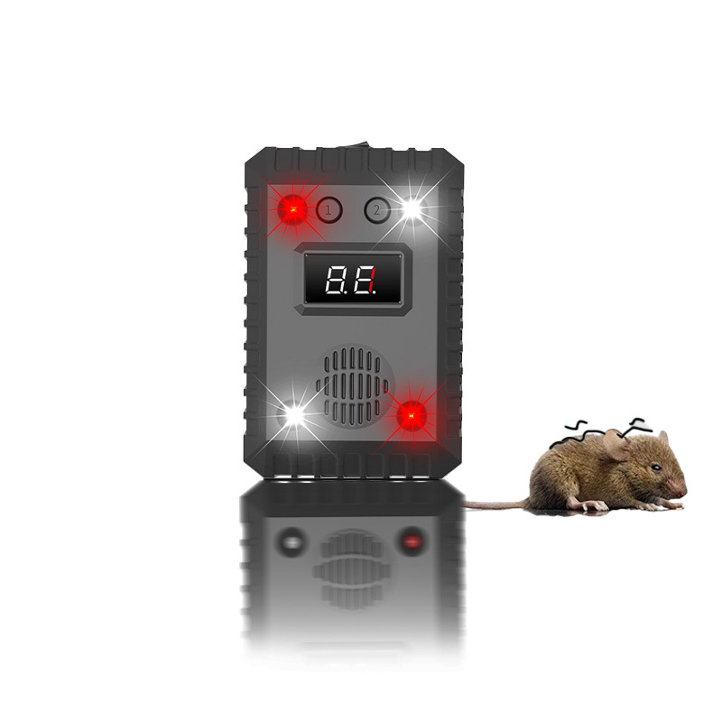 Ultrazvučni odbijač miševa i komaraca, model ZS-021, 5V, 9–65 kHz, 0.6W, ABS kućište otporno na visoke temperature